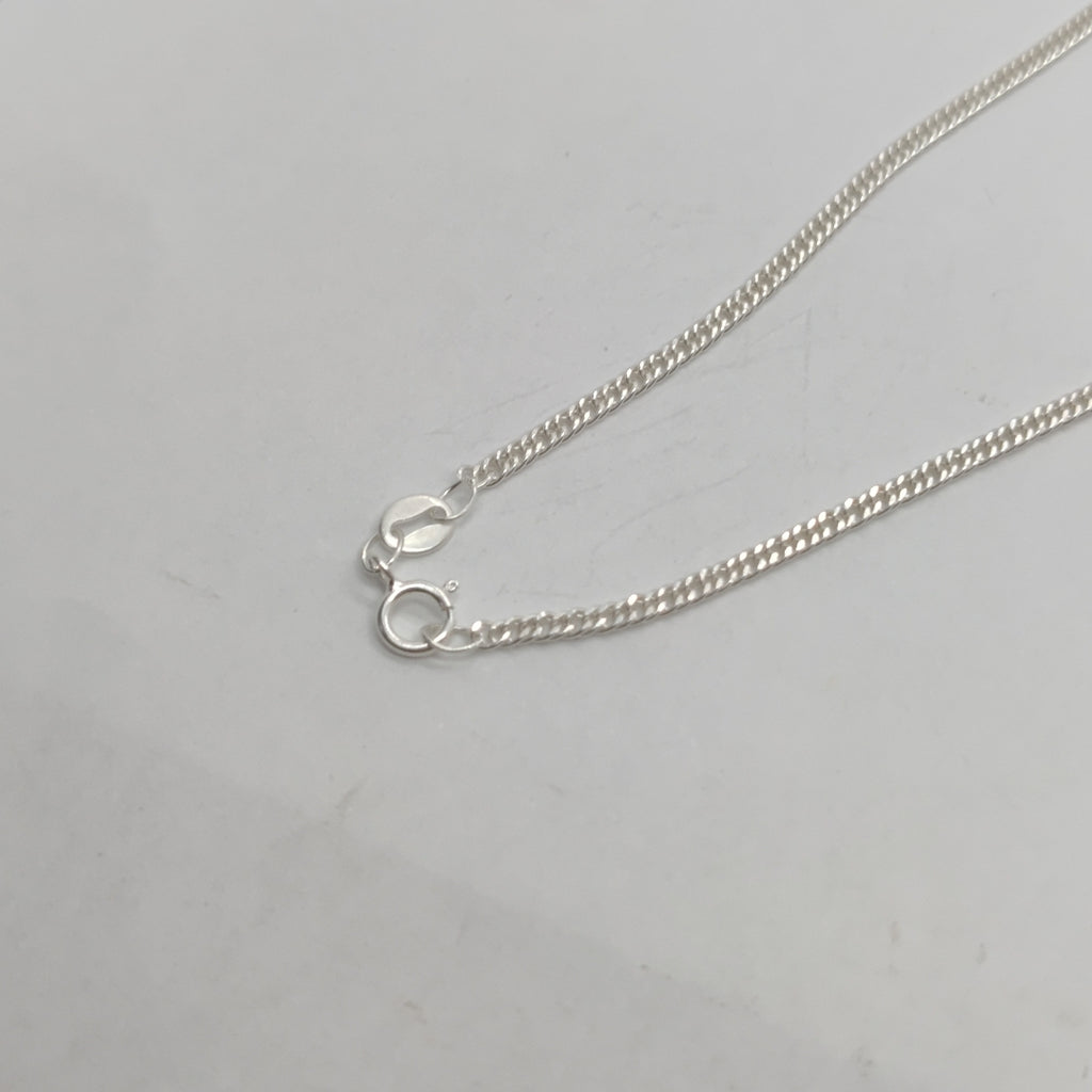 CADENA BARBADA PLATA .925 50 CM 4.22 GR (NUEVO)