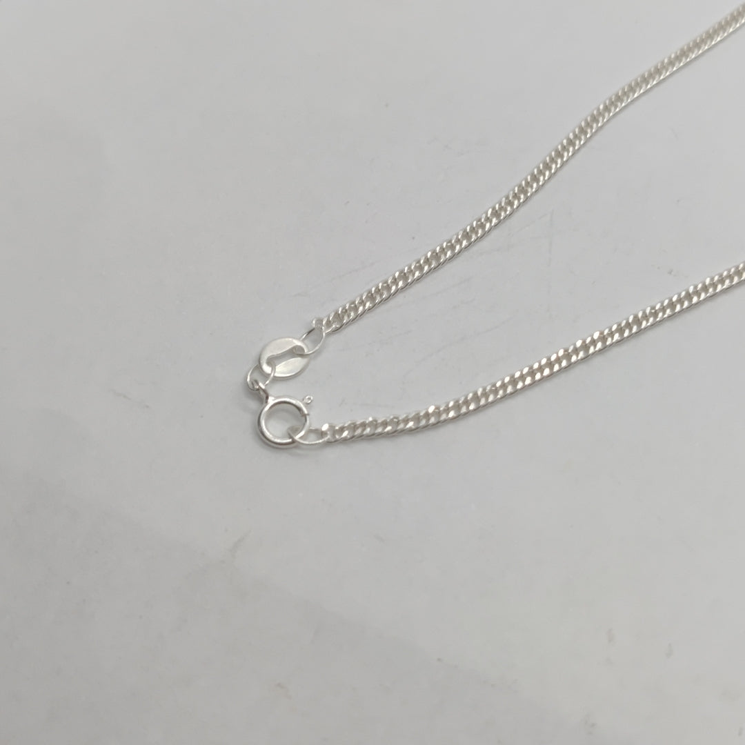 CADENA BARBADA PLATA .925 50 CM 4.22 GR (NUEVO)