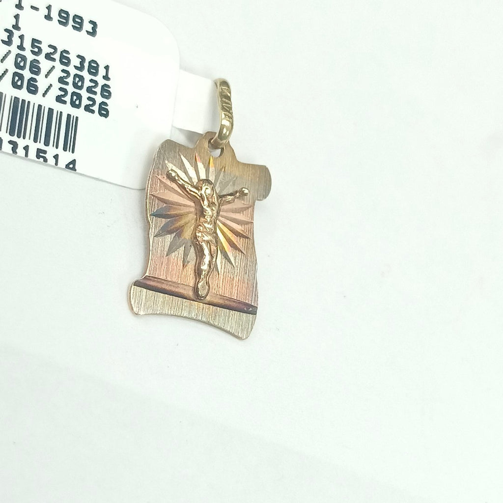 MEDALLA RELIGIOSA ORO 14 K 1.2 GRMS (SEMINUEVO)