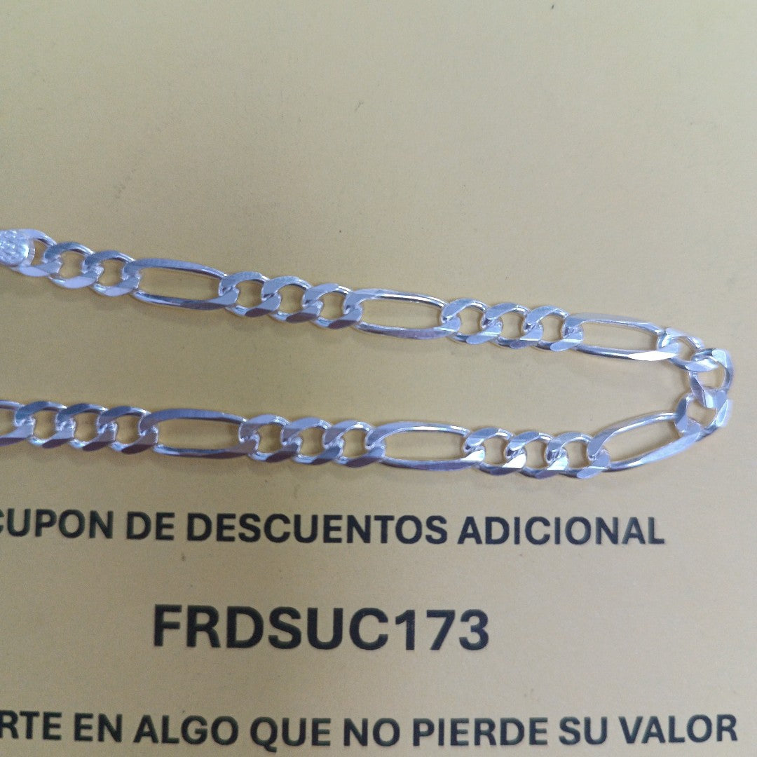 PULSERA 3X1 PLATA .925 18 CM 5.53 GR (NUEVO)