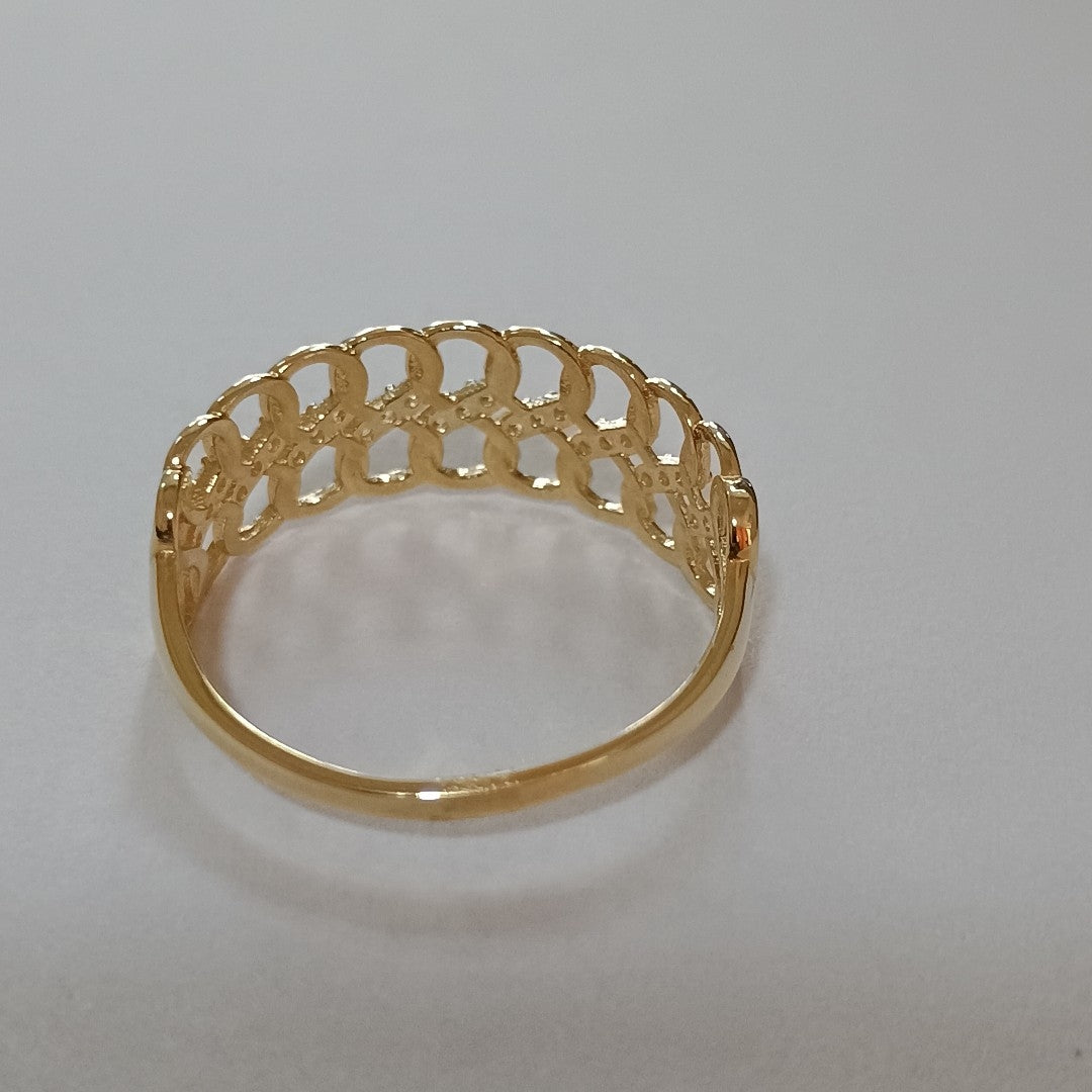 ANILLOS DAMA ORO 14K 2 (NUEVO)