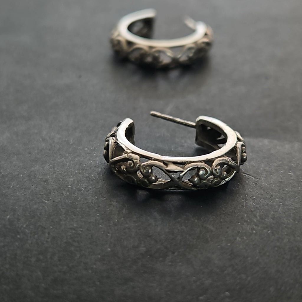 ARETES PAR PLATA 4,60 GRMS (SEMINUEVO)