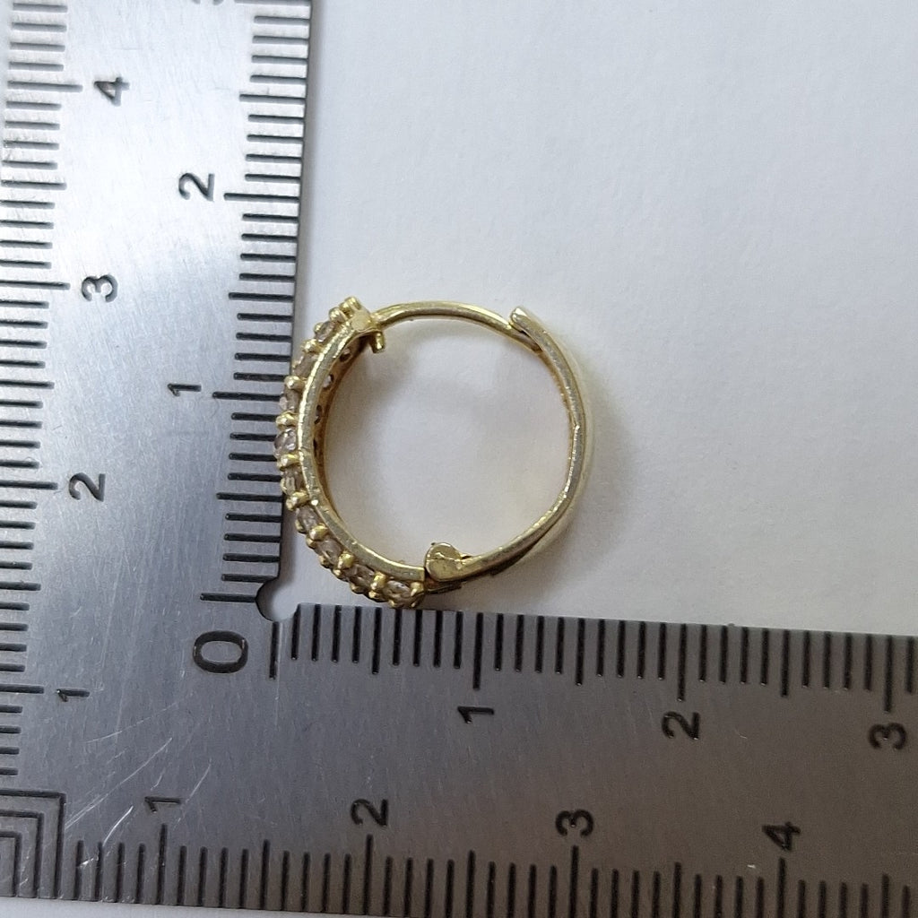 ARRACADAS PAR ORO 10 K 3.4 GRMS (SEMINUEVO)
