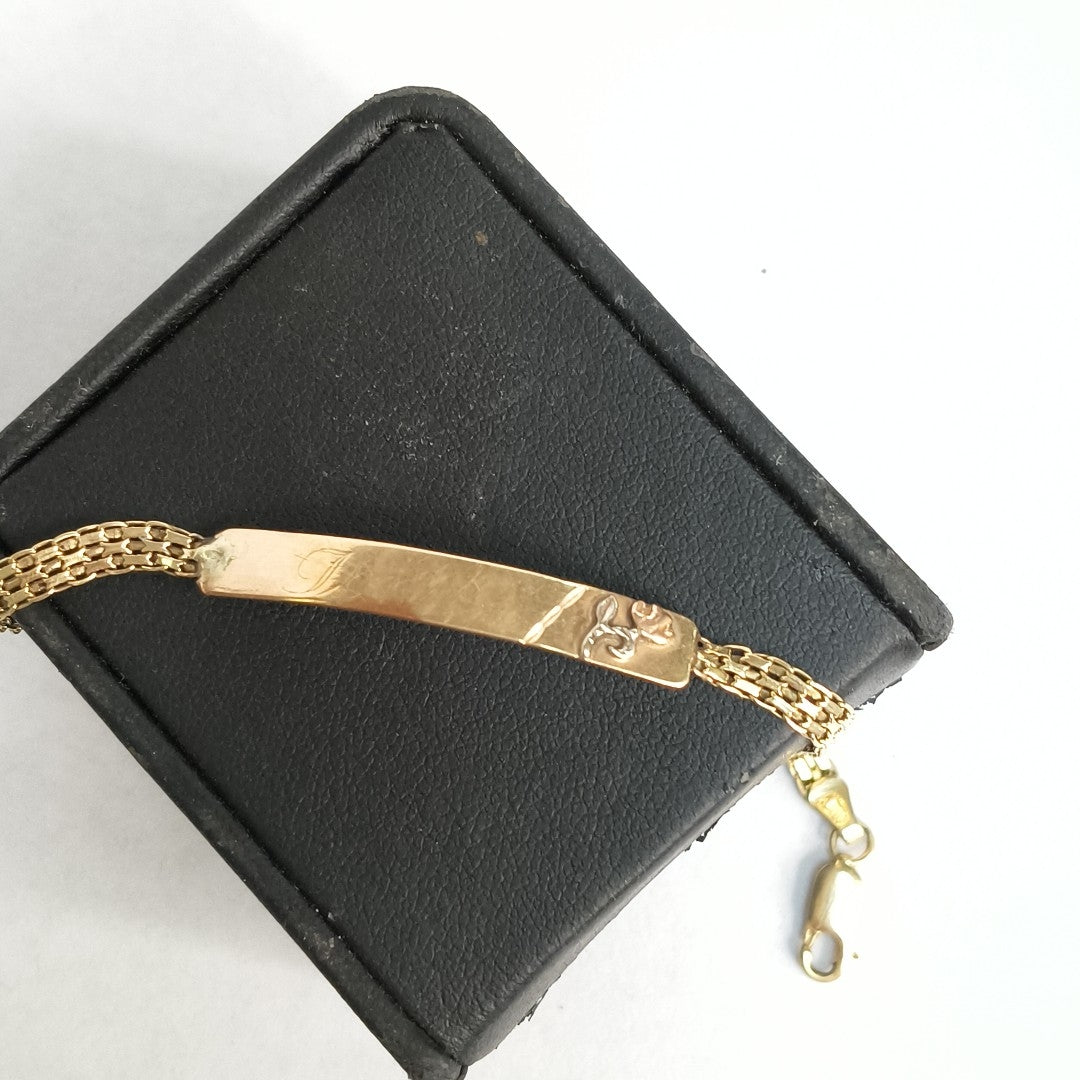 ESCLAVA ORO 14 K 4.6 GRMS (SEMINUEVO)