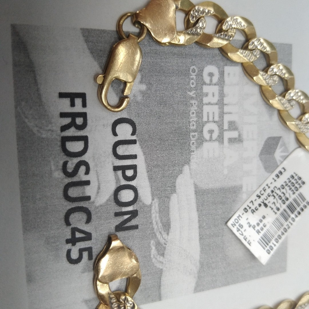 PULSERA ORO 14 K 25.8 GRMS (SEMINUEVO)