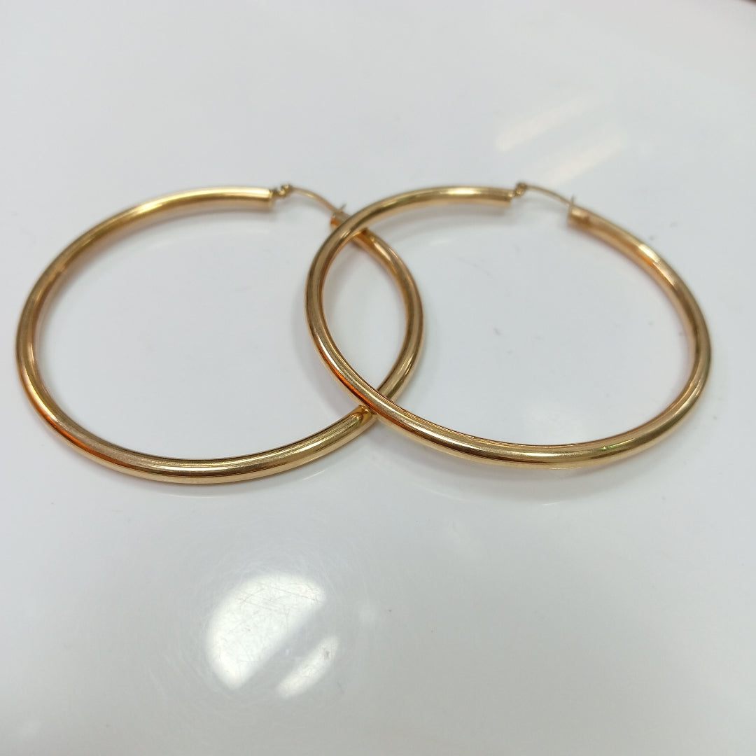 ARRACADAS PAR ORO 10 K 4.6 GRMS (SEMINUEVO)
