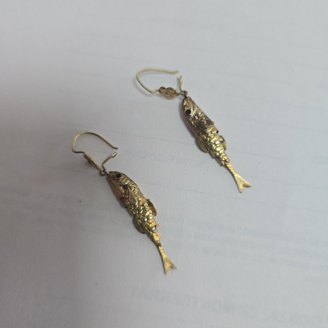 ARETES PAR ORO 10 K 1,70 GRMS (SEMINUEVO)