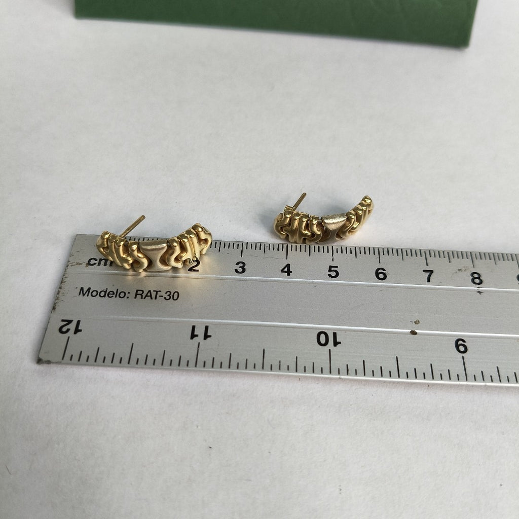 ARETES PAR ORO 14 K 5.4 GRMS (SEMINUEVO)