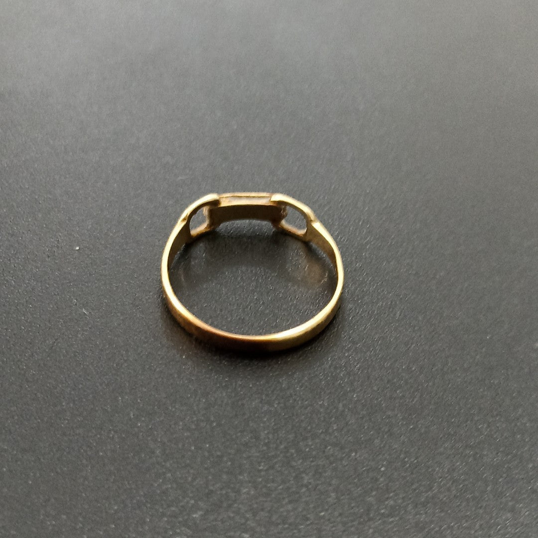 ANILLO ORO 14 K 1,30 GRMS (SEMINUEVO)