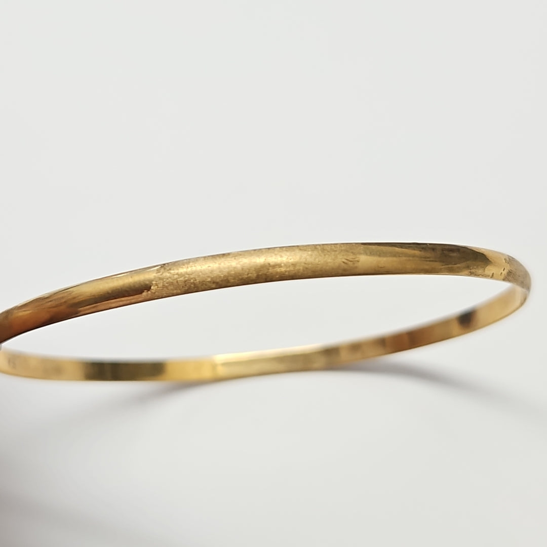 PULSERA RIGIDA ORO 14 K 6.3 GRMS (SEMINUEVO)
