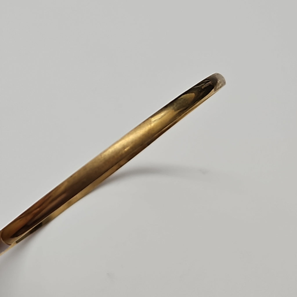 PULSERA RIGIDA ORO 14 K 6.4 GRMS (SEMINUEVO)