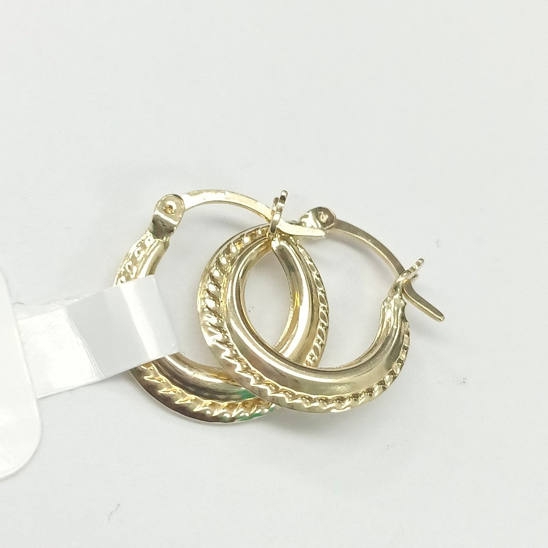 ARRACADAS ORO 14K 0.6 (NUEVO)