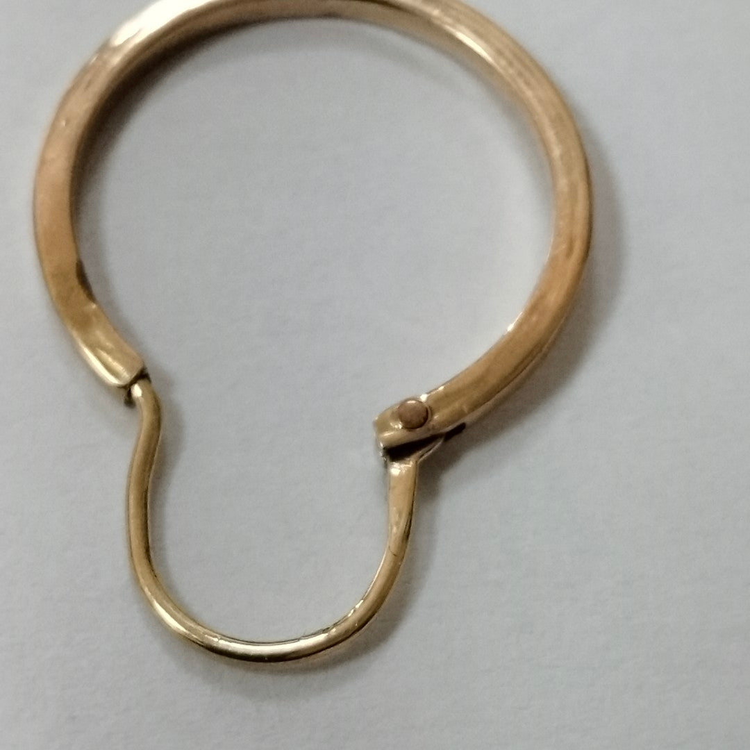 ARRACADAS PAR ORO 10 K 2.9 GRMS (SEMINUEVO)