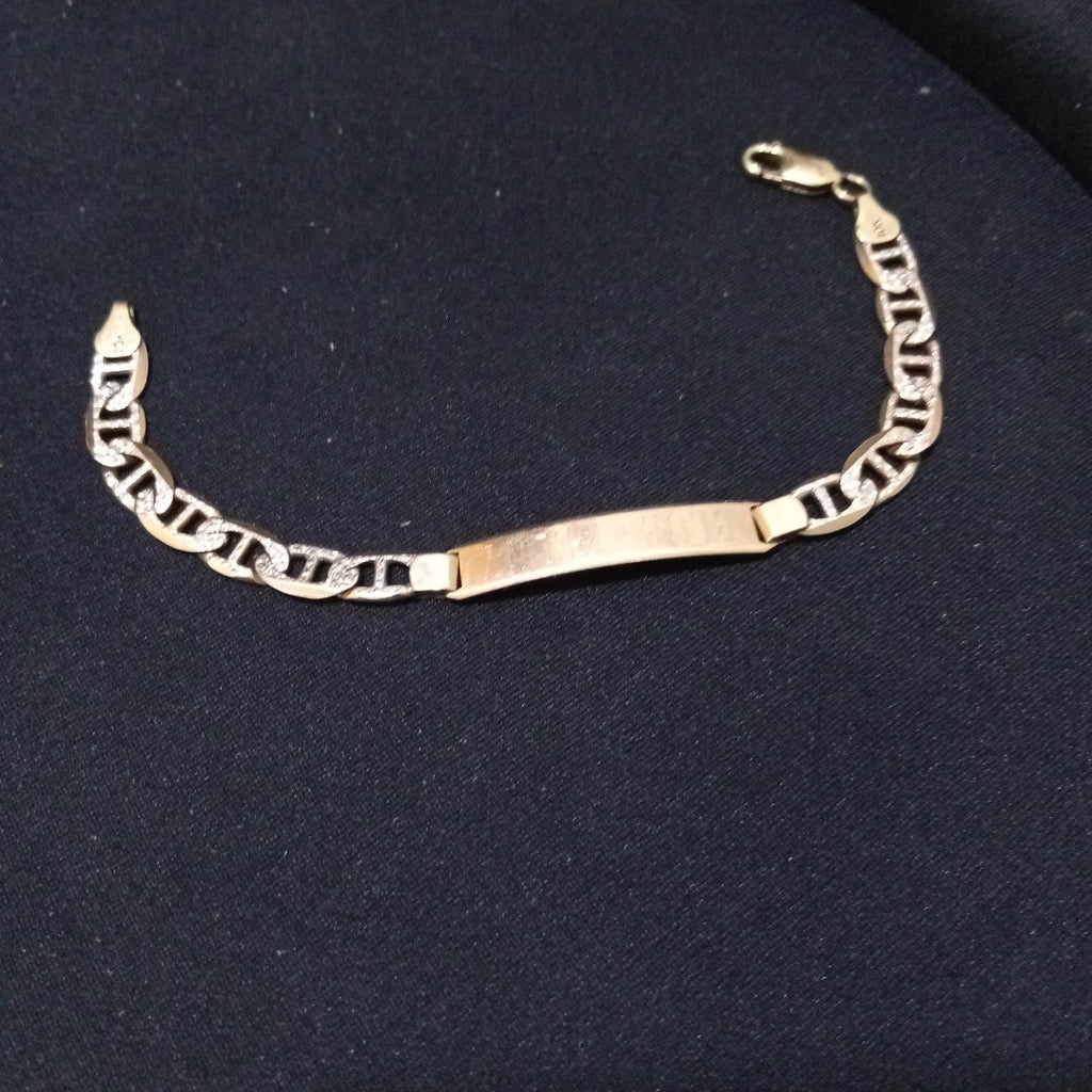 ESCLAVA ORO,ORO COMBINADO 10 K 11,00 GRMS (SEMINUEVO)