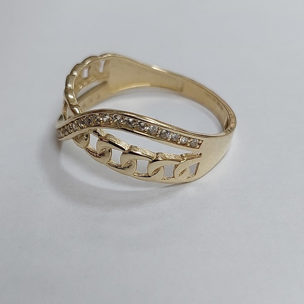 ANILLOS DAMA ORO 14K 2 (NUEVO)