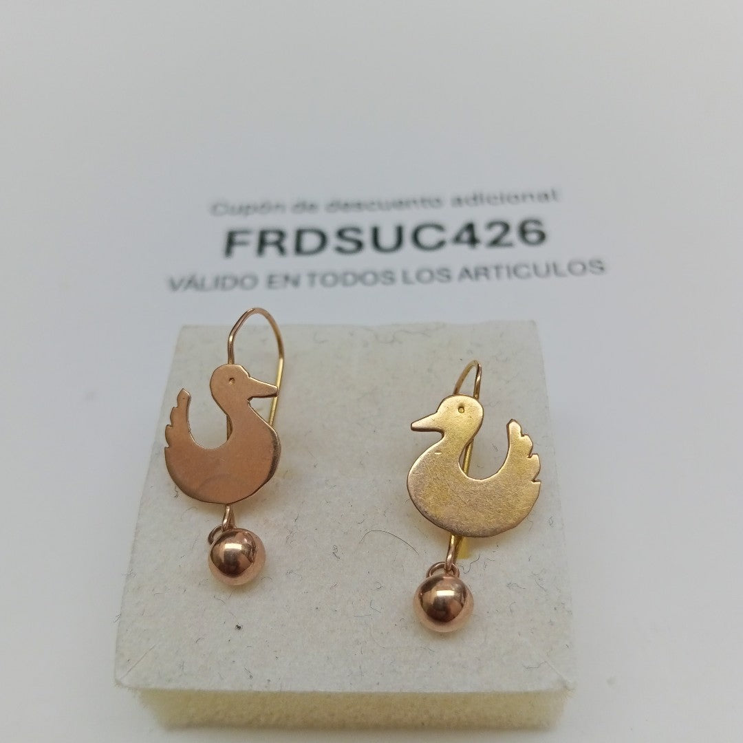 ARETES PAR ORO 10 K 1.2 GRMS (SEMINUEVO)