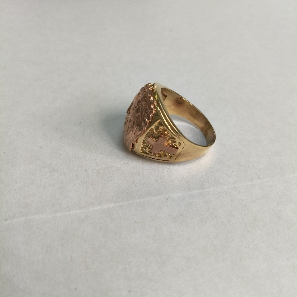 ANILLO ORO 14 K 11.3 GRMS (SEMINUEVO)