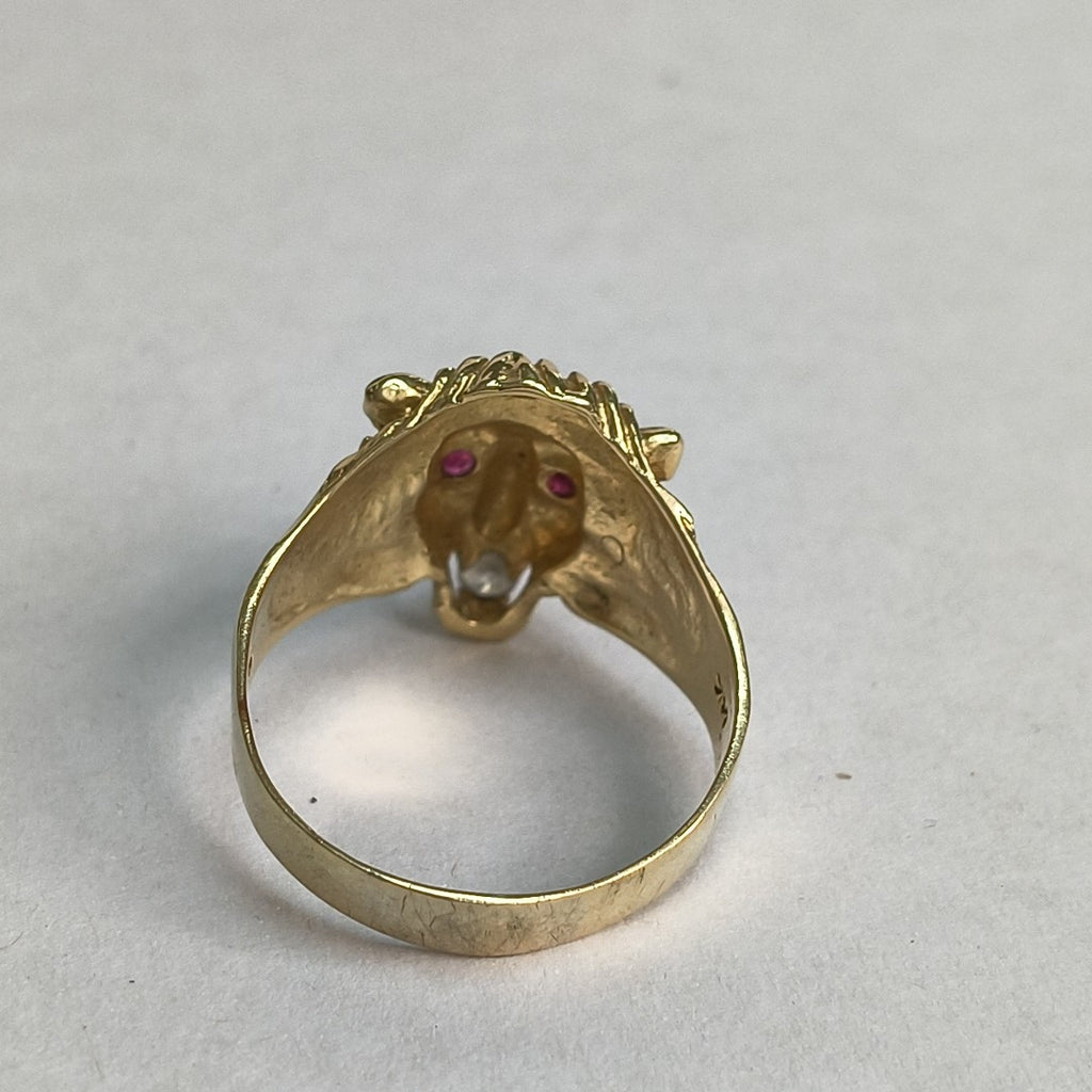 ANILLO ORO 14 K 6.4 GRMS (SEMINUEVO)