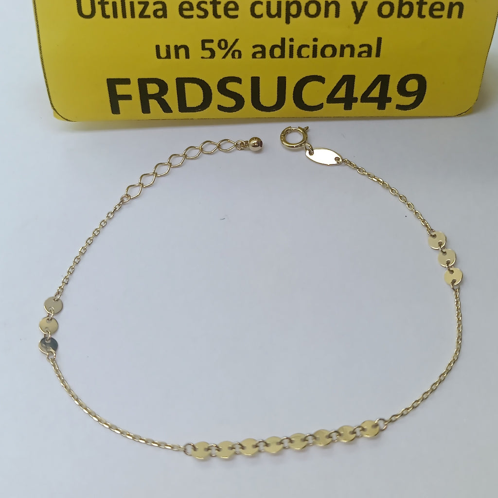 PULSERAS DAMA ORO 14K 1 (NUEVO)