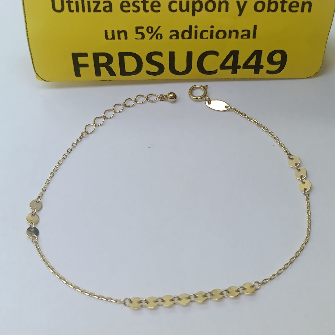 PULSERAS DAMA ORO 14K 1 (NUEVO)