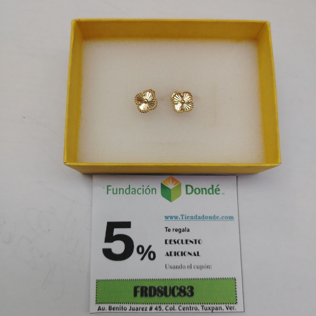 BROQUELES PAR ORO 14 K 1.8 GRMS (SEMINUEVO)