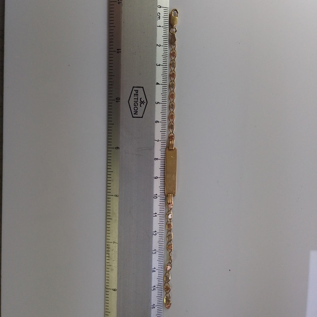 ESCLAVA ORO 14 K 3.6 GRMS (SEMINUEVO)