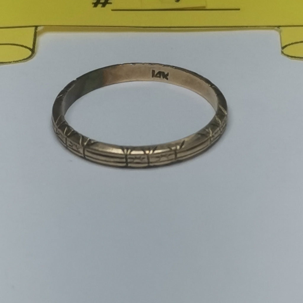 ARGOLLA ORO 14 K 1.7 GRMS (SEMINUEVO)