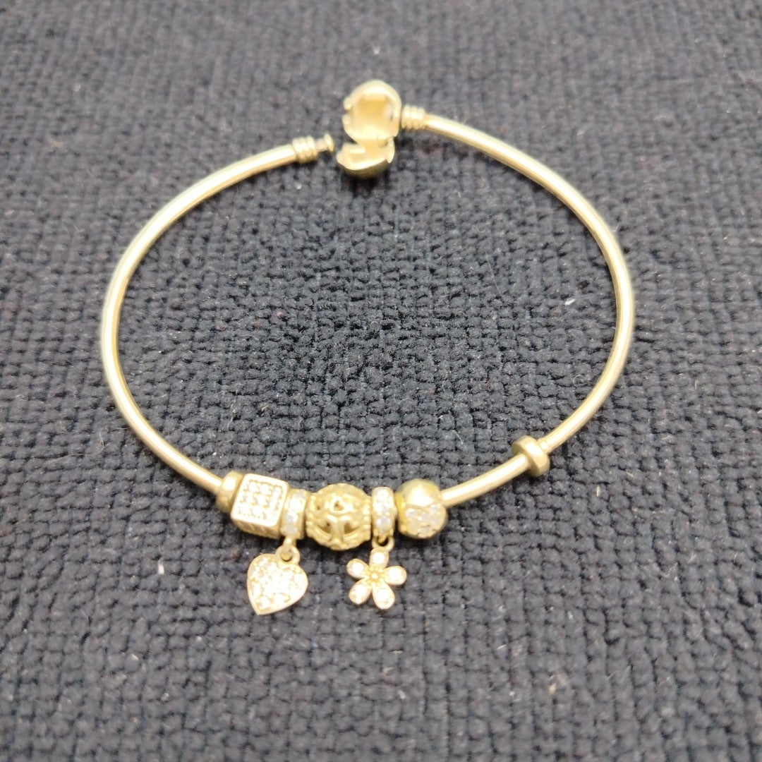PULSERA RIGIDA ORO 10 K 5.9 GRMS (SEMINUEVO)