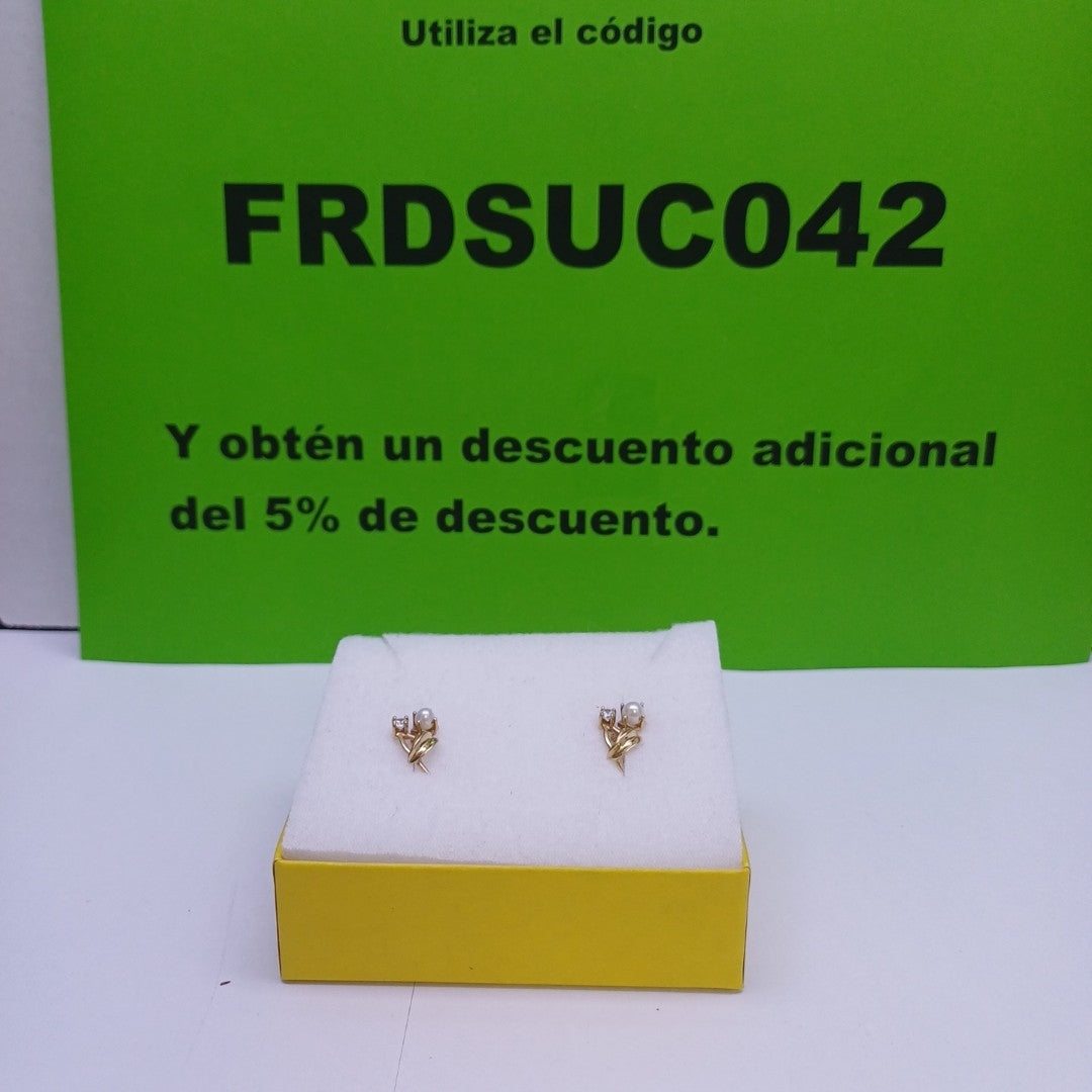 BROQUELES PAR ORO 12 K 2,50 GRMS (SEMINUEVO)