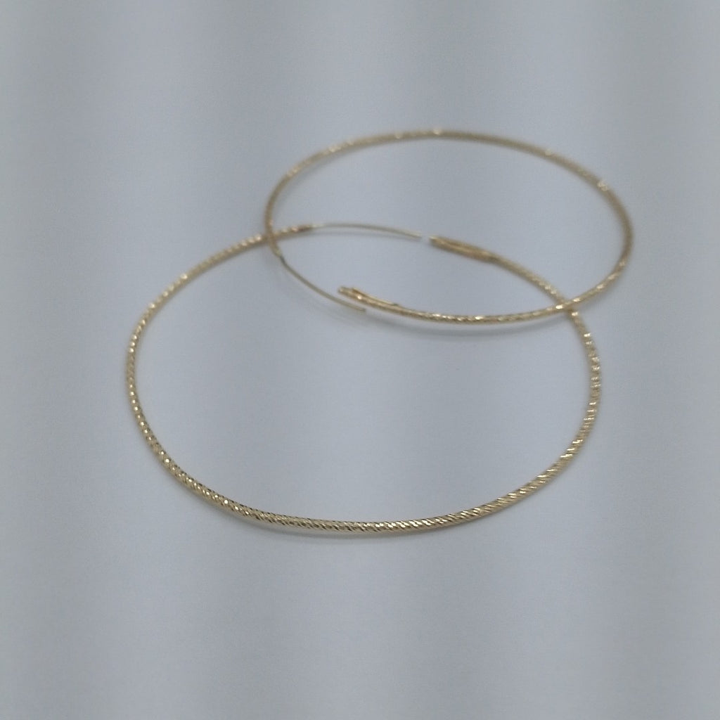 ARRACADAS PAR ORO 14 K 2,20 GRMS (SEMINUEVO)