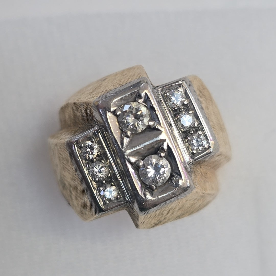 ANILLO ORO 14 K 23 GRMS (SEMINUEVO)