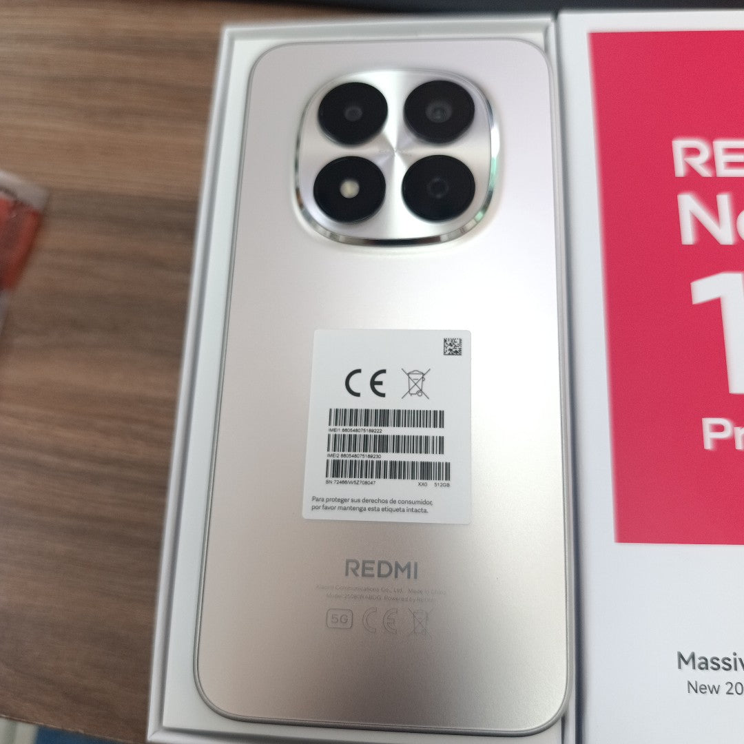 CELULAR XIAOMI REDMI NOTE 15 PRO 5G 25080RABDG (2026) 512 GB 8 GB RAM (SEMINUEVO)