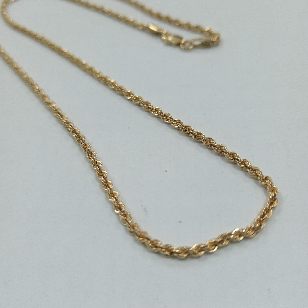CADENA ORO 10 K 2.2 GRMS (SEMINUEVO)