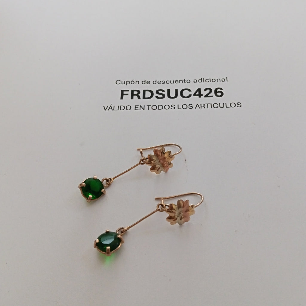 ARETES PAR ORO 10 K 2.7 GRMS (SEMINUEVO)