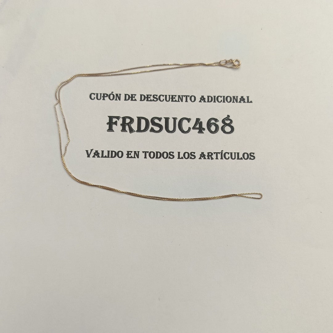 CADENA ORO 10 K 1 GRMS (SEMINUEVO)