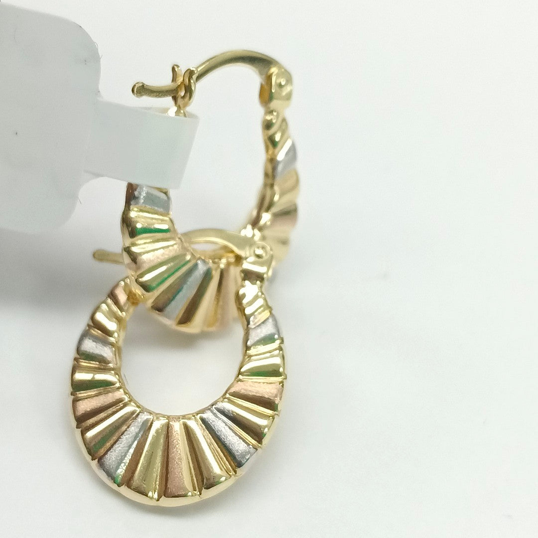 ARRACADAS ORO 14K 1.5 (NUEVO)