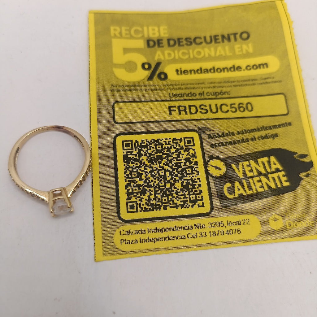 ANILLITO ORO 10 K 2,20 GRMS (SEMINUEVO)