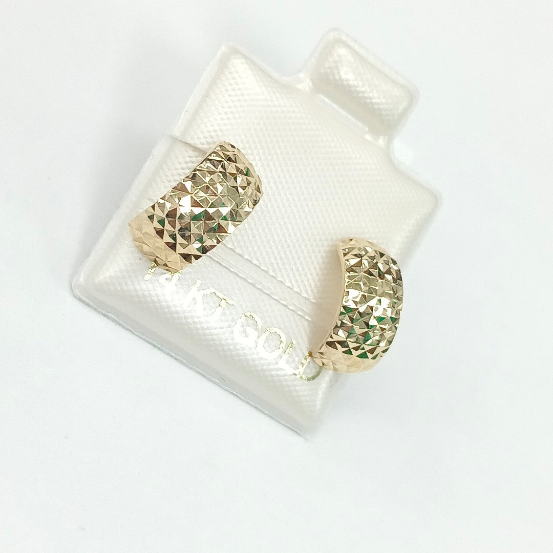 BROQUELES ORO 14K 1.7 (NUEVO)