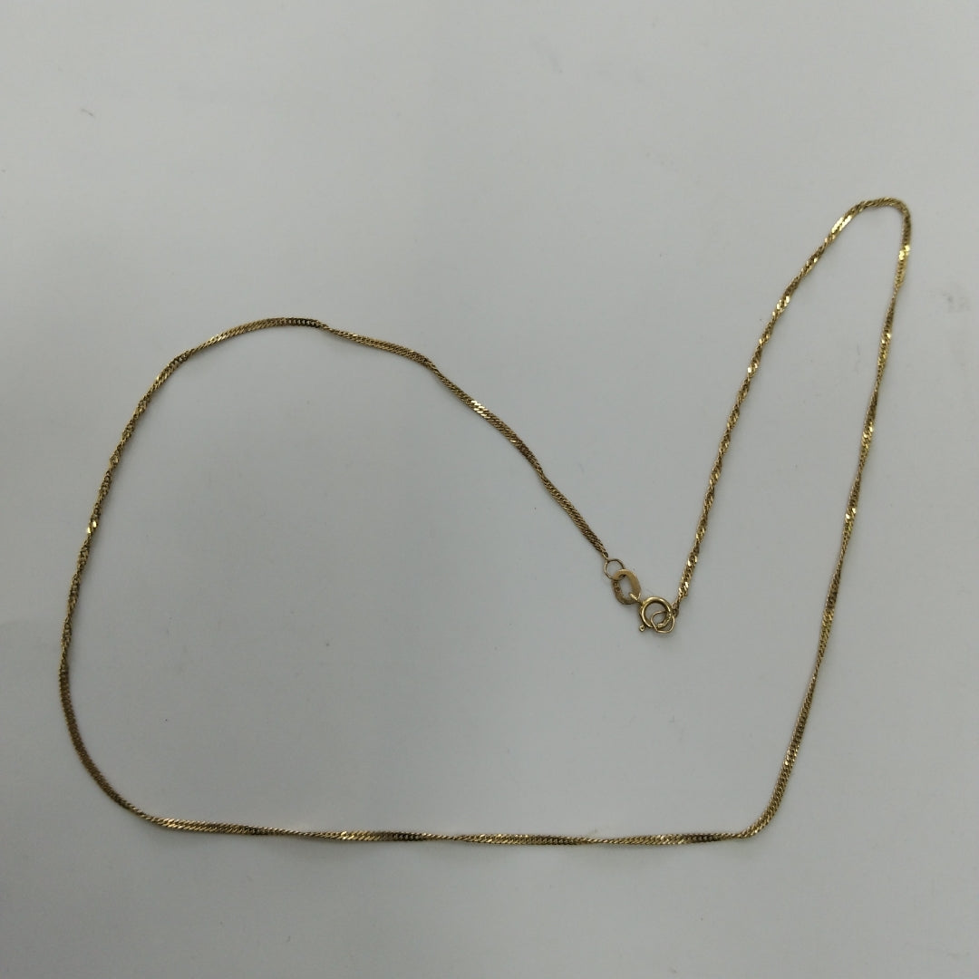 CADENA ORO 14 K 1,00 GRMS (SEMINUEVO)