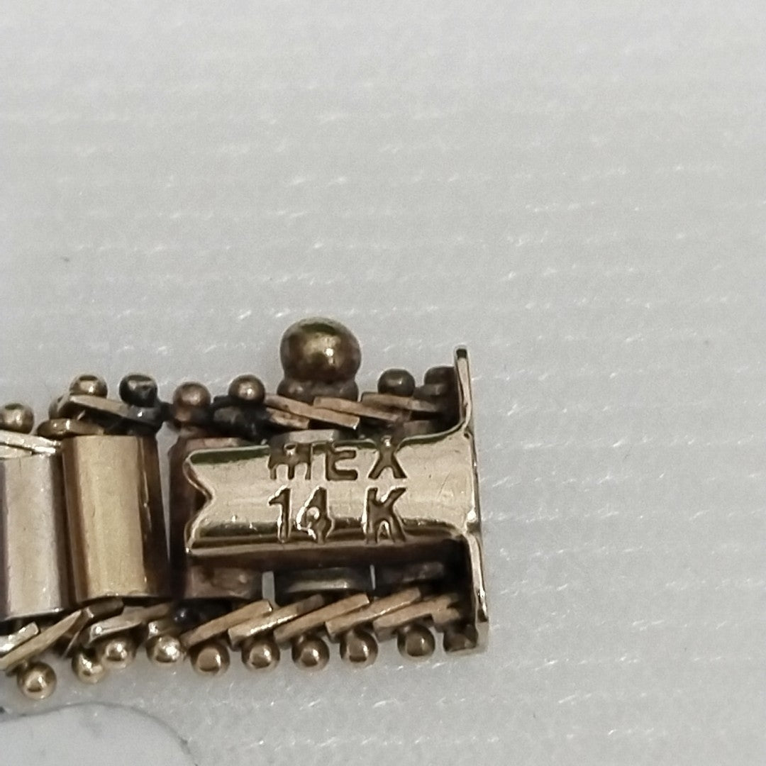 PULSERA ORO 14 K 14.9 GRMS (SEMINUEVO)
