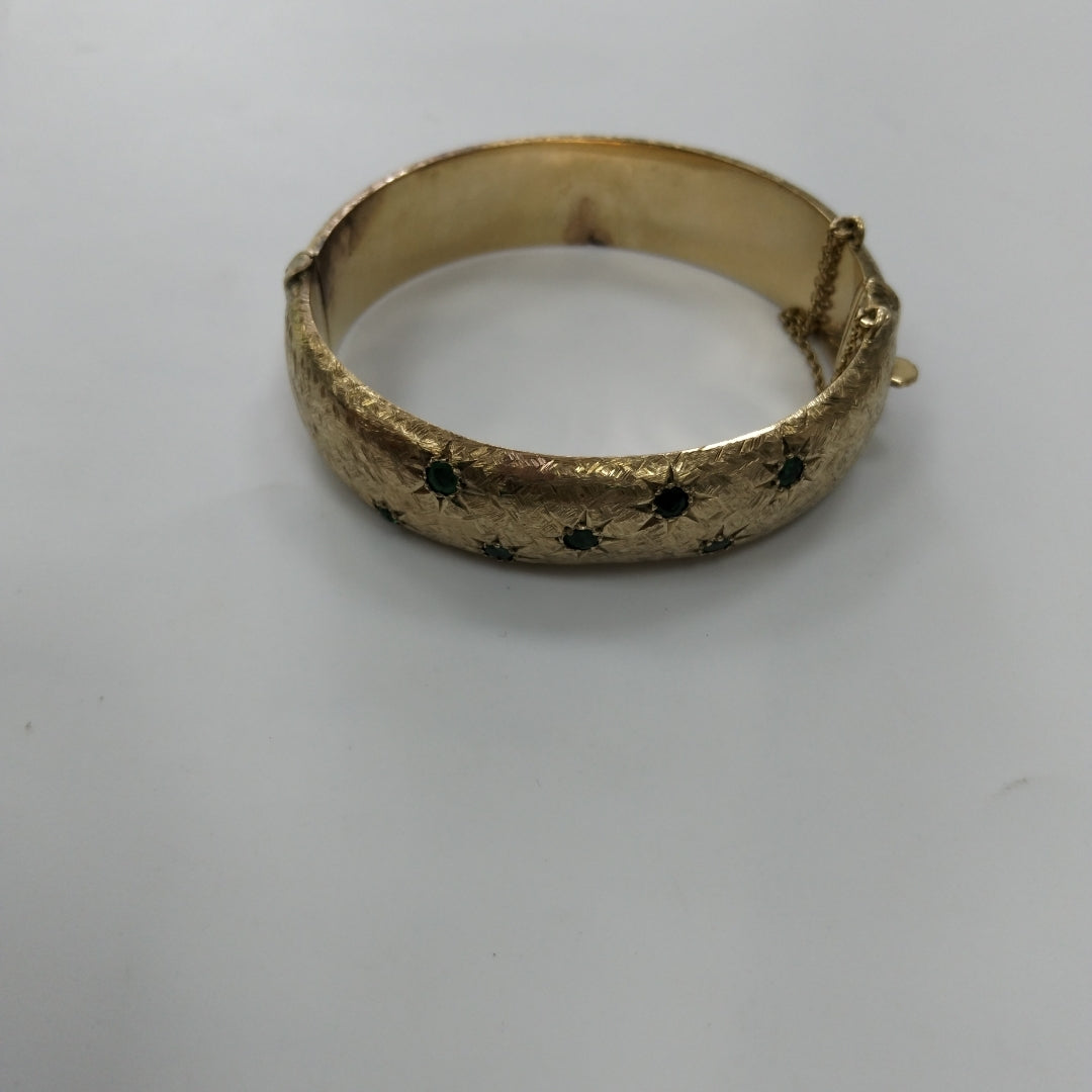 PULSERA RIGIDA ORO 8 K 27,60 GRMS (SEMINUEVO)