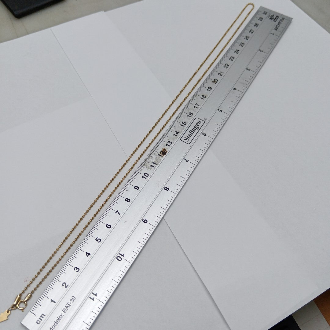 CADENA ORO 14 K 4,90 GRMS (SEMINUEVO)