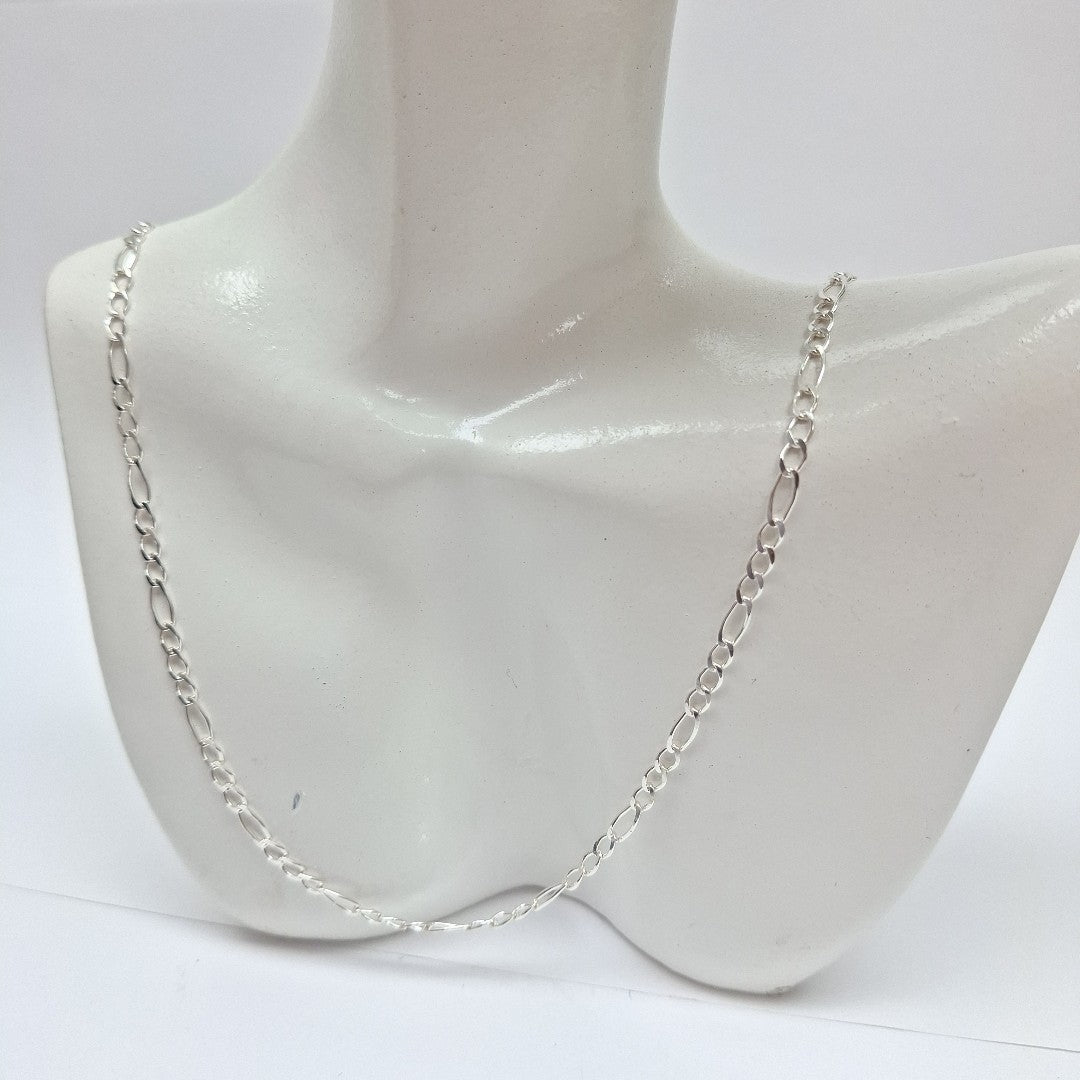 CADENA 3X1 PLATA .925 55 CM 4.33 GR (NUEVO)