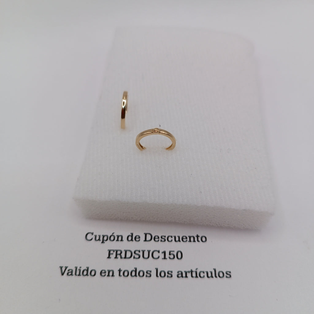 HUGGIES ORO 14K 0.9 (NUEVO)