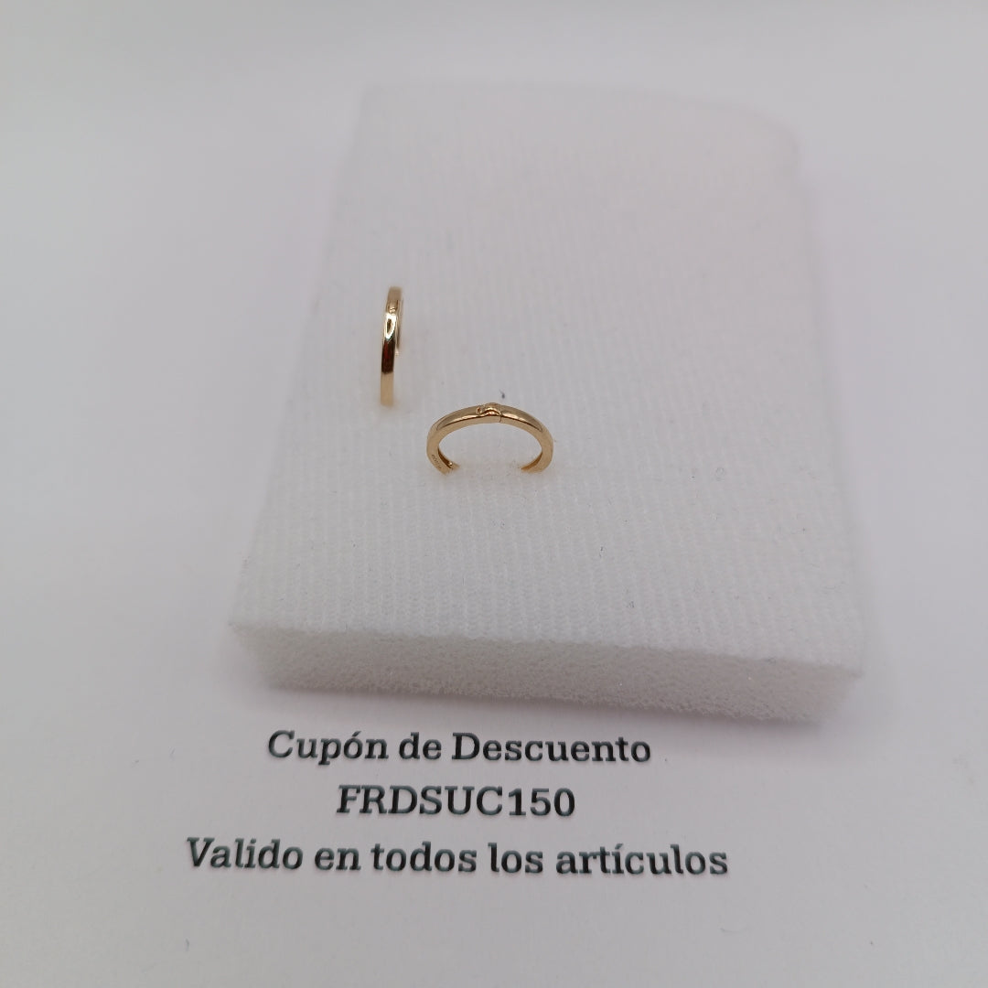 HUGGIES ORO 14K 0.9 (NUEVO)