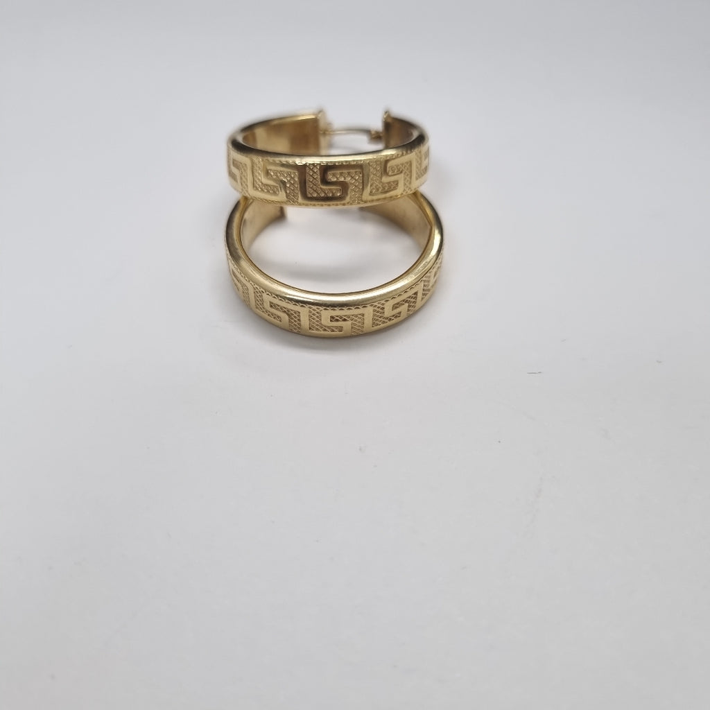 ARRACADAS PAR ORO 14 K 2.6 GRMS (SEMINUEVO)