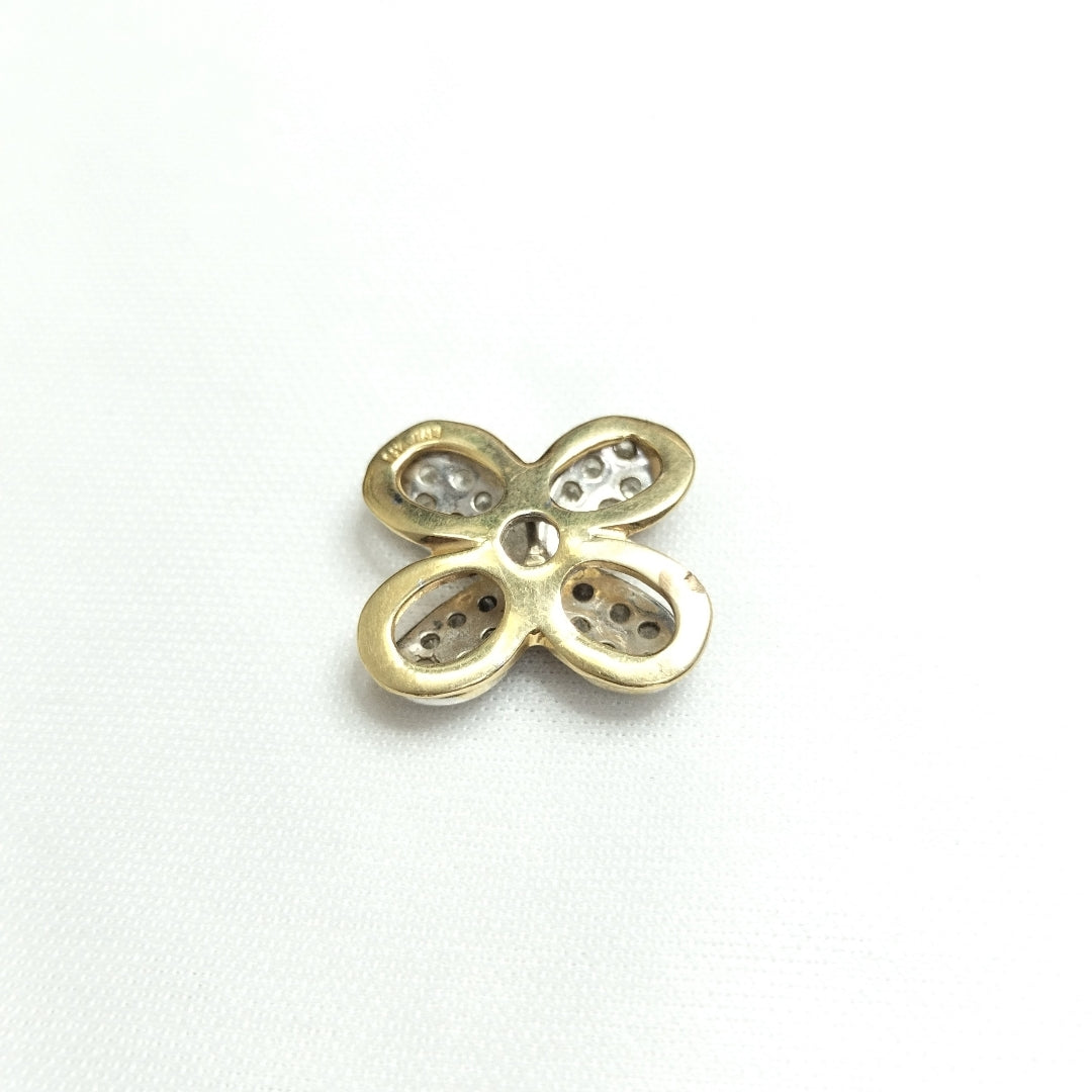 DIJE ORO COMBINADO 14 K 3,20 GRMS (SEMINUEVO)