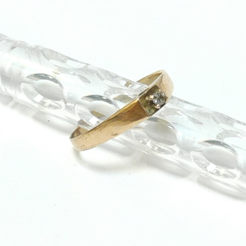 ANILLITO,SOLITARIO ORO 8 K 1,20 GRMS (SEMINUEVO)