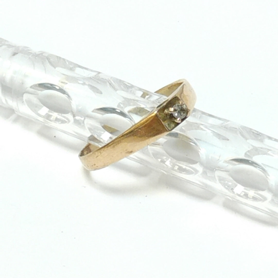 ANILLITO,SOLITARIO ORO 8 K 1,20 GRMS (SEMINUEVO)