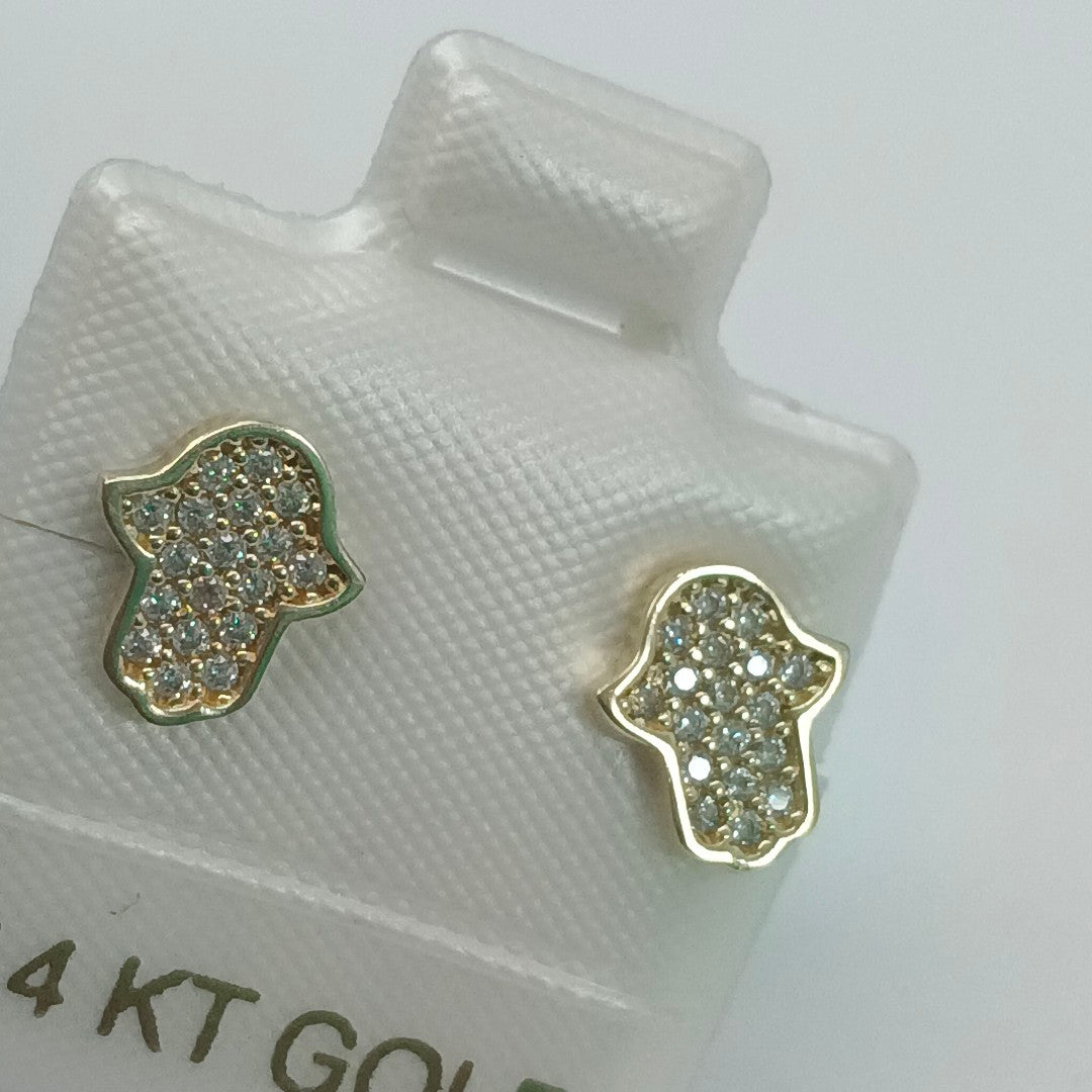 BROQUELES ORO 14K 1.3 (NUEVO)